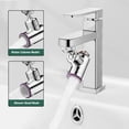 thumbnail image 2 of Mosiee 720° Rotation Water Tap Nozzle Faucet Aerator Bubbler Bathroom Washbasin, 2 of 9
