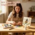 thumbnail image 5 of Clearance! Sea Glass Mosaic DIY Kit - Glass Art Craft Set, Sea Glass for Crafts, Creative Home Decor Activity, Fun Project for All,F, 5 of 7