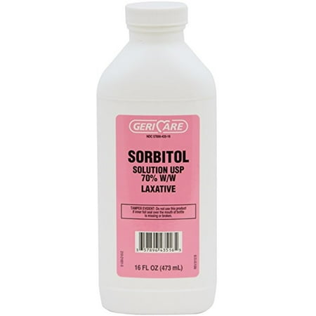 - Laxative Gericare Sorbitol Solution, 16 Fluid Ounce - 1 ea