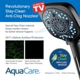 thumbnail image 7 of 6-way High Pressure 82 Spray Mode Filtered Showerhead Combo - Handheld Shower Head Filters Chlorine to Heal Dry Skin, Revive Hair - Dual Power Wash Cleans Tub, Tile, Pets - Hard Water Softener, Black, 7 of 7