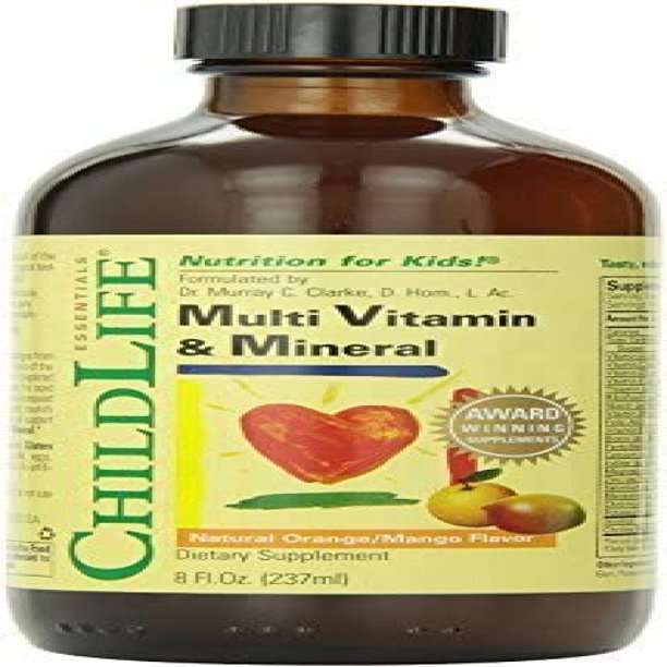 Child Life Multi Vitamin and Mineral, 8Ounce by Childlife