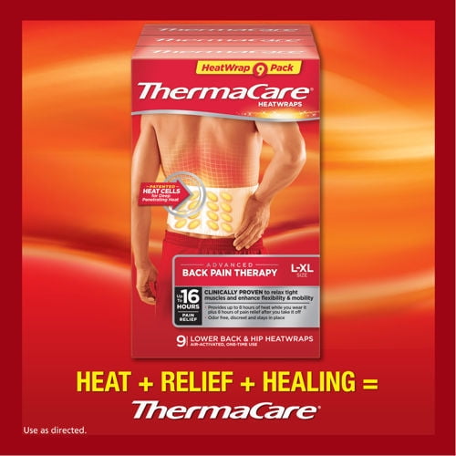 ThermaCare Lower Back & Hip L/XL, 9 HeatWraps - Walmart.com - Walmart.com ThermaCare Lower Back & Hip L/XL, 9 HeatWraps - Walmart.com - Walmart.com