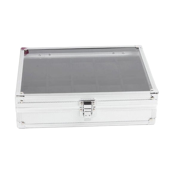crativent Étui de Rangement Portable pour Montres 12 Compartiments avec Collectionneurs de Montres Élégants et Cadeau, Très Adapté pour Usage Personnel