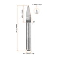 thumbnail image 2 of Unique Bargains 1/8' Shank 0.3mm Tip 30 Degree Solid Carbide Wood Engraving Bit CNC Router Tool 10 Pack, 2 of 6