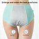 thumbnail image 4 of Sonducket Bragas de período impresas para niñas y niños, ropa interior menstrual, bragas, lencería a prueba de fugas, transpirable, suave Type11 NO11, 4 of 6