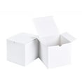 thumbnail image 1 of FFIY 10PCS White Cardboard Gift Boxes with lids |4x4x4 Inch Square Boxes | Small Gift Boxes Suitable for Party, Wedding, Christmas, Holidays, Birthdays and All Other Occasions, 1 of 5
