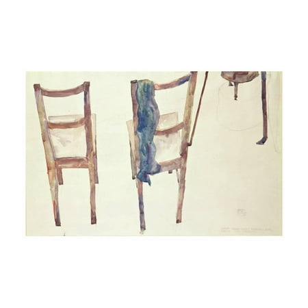 Egon Schiele Artwork - Art Cannot Be Modern: Art Is Eternal, 1912 Print Wall Art By Egon Schiele
