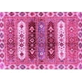 thumbnail image 1 of Ahgly Company Indoor Rectangle Abstract Pink Modern Area Rugs, 6' x 9', 1 of 4