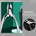 thumbnail image 3 of 1Set Reliable Cuticle Scissors Dead Skin Barb Trimming Scissor with Storage Bag, 3 of 5