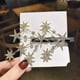 thumbnail image 2 of Starshaped hair accessories for women secure duckbill designs for all hairstyles silver, 2 of 5