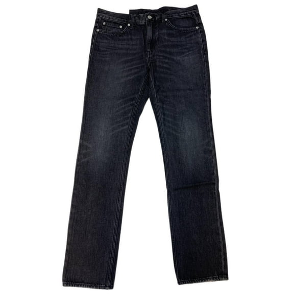 BLK DNM Men's Slim Fit Jeans 25 #MJ370203, Cliff Black, 33/32