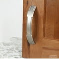 thumbnail image 2 of Medieval - Zinc Die Cast, 96mm cc Pull, Dull Satin Nickel, 2 of 6