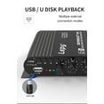 thumbnail image 5 of USB Bluetooth 5.0 Amplifier 2.1 3 Channel Super Bass Support USB Lossless Music Play with Remote Control Digital Amp LP-838-Black, 5 of 10