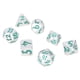 thumbnail image 5 of Rolling Dice Set, Role Playing Polyhedral Dices Metallic Colorful Number 7pcs  For Teaching ANGGREK Metallic Dices Set, 5 of 8