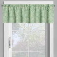 thumbnail image 4 of Ambesonne Tropical Valance & Curtain, Hawaii Fern Leaves Art, 55"x30", Pale Green and Jade Green, 4 of 7