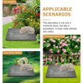 thumbnail image 2 of Milisten Statue Cadeau Commémoratif pour Chien Ornement pour Chien Pierre Commémorative en Résine pour Chien Pierre Commémorative pour Animal de Compagnie pour Jardin, 2 of 6