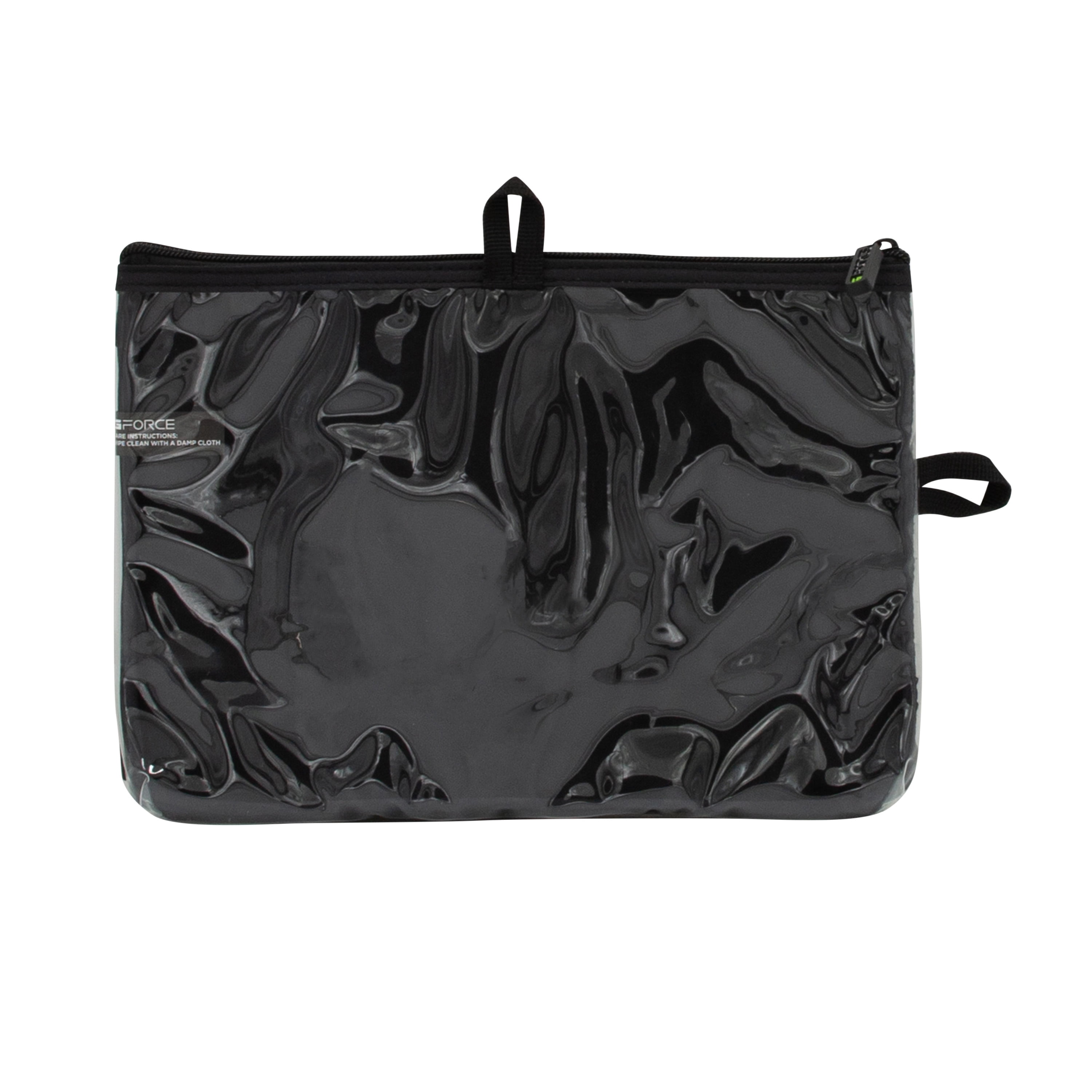 G Force 3 Compartment Travel Seat Pack Organizer, Black, RPET, 11.02 in x 8.07 in