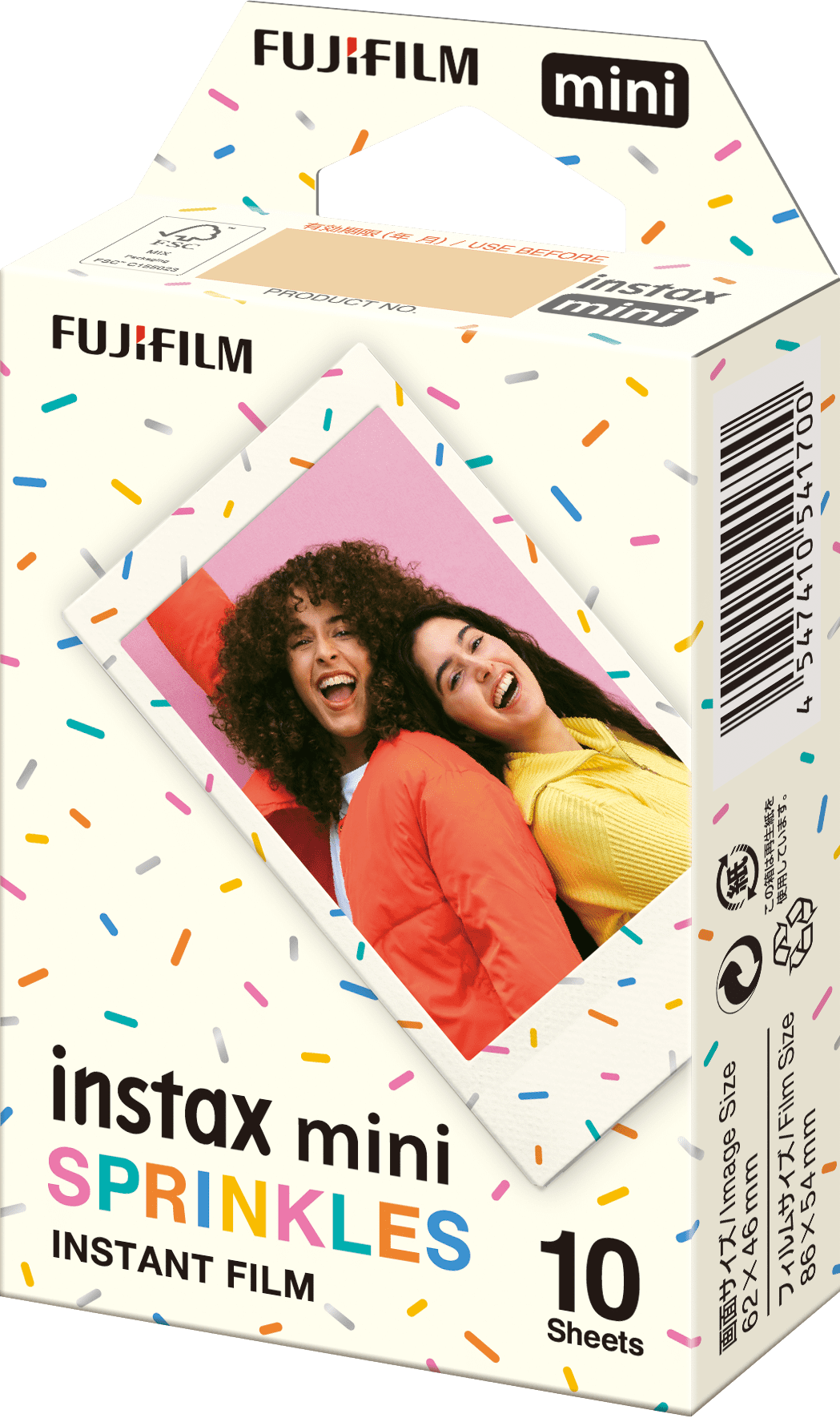 Fujifilm instax Mini Sprinkles Film (10 pack)