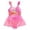 Pink, variant on lnmuld Kids Swimsuits with Layered Skirt and Scale Design for Summer Beach Pool Color:Light Purple,Size:4-5 Years