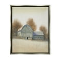 thumbnail image 2 of Stupell Industries Vintage Farm Barn Stable Neutral Autumn Tones Luster Gray Framed Floating Canvas Wall Art, 16x20, by Tim O'Toole, 2 of 5