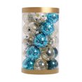 thumbnail image 3 of Txlixc Decoraciones de bolas de Navidad, 25 decoraciones de árboles de Navidad, anillos colgantes, decoraciones de Navidad para fiestas de vacaciones familiares Txlixc moda, 3 of 4