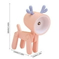 thumbnail image 3 of Mini Veilleuse de Noël Cerf Mignon, Veilleuse Élans LED pour Étudiants, Cadeau de Noël, 3 of 6