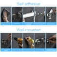 thumbnail image 4 of 2 Packs Mop and Broom Holder Wall Mount, YOLETO Utility Hooks Mop Hanger, Broom Organizer Wall Hanging Rack for Garage and Garden Tools, 4 of 8