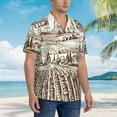 thumbnail image 5 of Haiem Vineyard Landscape 1 Printed Hawaiian Shirt for Men - Men’s Casual Beach Summer Shirts - Stretch Fabric with Modern Fit-XX-Large, 5 of 9