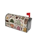 thumbnail image 2 of Bingfone Vintage Coffee Magnetic Mailbox Cover Standard Size For Garden Yard Outdoor Decorations-25.5x21 In, 2 of 7