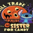 thumbnail image 3 of Lilo & Stitch - Will Trade Sister For Candy - Toddler And Youth Crewneck Fleece Sweatshirt, 3 of 5