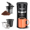 thumbnail image 1 of Cafetera Horavie Small Single Serve K Cup, 180-360 ml, negra, 1 of 8