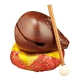 thumbnail image 3 of Instrumento de percusión Temple Block, instrumento musical tradicional de sándalo rojo. 4 pulgadas, 3 of 9