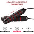 thumbnail image 4 of YSTIANN 3-Meter Skipping Rope - Jumping Rope Adjustable For Men Women Kids - Jump Rope For Exercise Fat burning Workout Home or Gym personal Training Rope AZ78-6607, 4 of 6