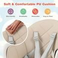 thumbnail image 5 of Costway 6-in-1 Convertible Wooden Baby Highchair Infant Feeding Chair with Removable Tray Beige, 5 of 8