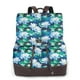 thumbnail image 1 of Fotbe Blue Lotus Flower Mochila Bolso con Estampado para Mujer, Mochila Antirrobo de Nylon Impermeable, Bolsa Ligera de Hombro, 1 of 4