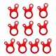 thumbnail image 4 of Advancent 10 piezas de hebillas de cuerda de viento para tiendas de campaña, tensor antideslizante de 3 agujeros, accesorios de sujeción ajustables, para carpas Advancent OD006167-00, 4 of 6