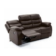 thumbnail image 3 of Sofa Reclinable Midtown Concept 3 Plazas Color Chocolate, 3 of 4