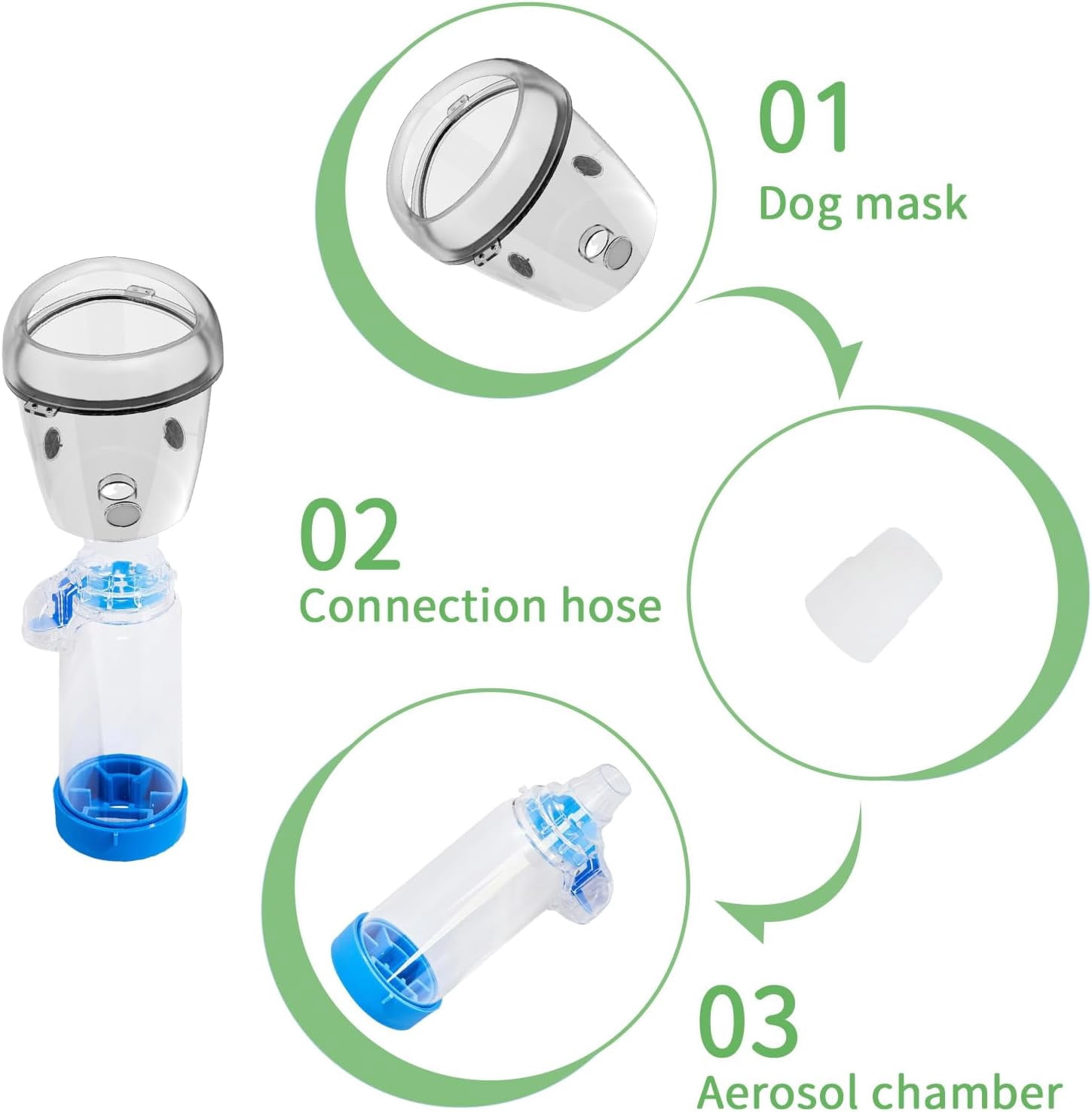 Spacer for Medium Dog,Blue