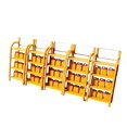 thumbnail image 4 of Juego de soportes para bidones de aceite, modelo de garaje, escala 1:64, accesorios de fotografía Amarillo, 4 of 6