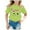 shirts 30#Light Green, variant on WAYUTE T Shirts for Girls Toddler Kids Cute Cartoon Printed Round Neck Short Sleeve Tee Shirts Loose Soft School Summer Tops Casual Outdoor T Shirt,Light Green