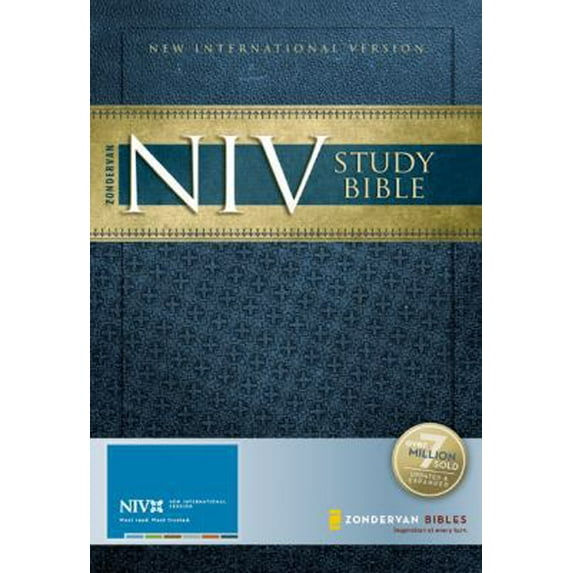 Pre-Owned Zondervan NIV Study Bible (Hardcover) by Zondervan Publishing