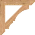 thumbnail image 3 of Ekena Millwork 5 1/2"W x 38"D x 38"H Balboa Slat Smooth Bracket, Western Red Cedar, 3 of 4