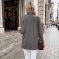 thumbnail image 4 of Women's Open Front Long Cardigan Lightweight with Pockets Fall Layering, 4 of 8