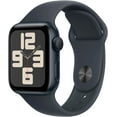 thumbnail image 2 of Refurbished Apple Watch SE (2022) 2nd Gen 40mm (GPS Only, No Cellular) Midnight w/ Wireless Earbuds, 2 of 4