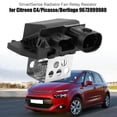 thumbnail image 1 of 9673999980 Relais de Ventilateur Résistence de Radiateur SmartSense, Aluminium ABS Radiateur Voiture Résistante SmartSense Remplacement pour C4 Picasso Berlino 2006 2007 2008 2009 2010 2011 2012 2013, 1 of 8