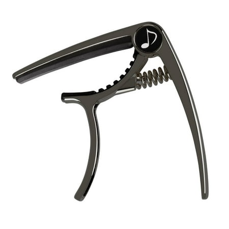 Donner DC-2 One Handed Trigger Guitar Capo for Electric and Acoustic Guitars (Best Capo For Classical Guitar)