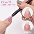 thumbnail image 4 of 10Pcs Pumice Stone Nail File Set, Sanding Buffer Tools with Cuticle Remover and Pusher Stick, Washable Manicure Pedicure Nail Care Kit, 4 of 8