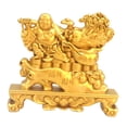 thumbnail image 3 of Maitreya Riendo Buda Estatua de la Estatua Decoración 8.3x7.7 cm Feng Shui Ornament Escultura para sala de estar multifuncional, 3 of 8