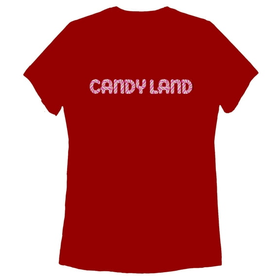 Women's Candy Land Official Striped Logo Graphic T-Shirt