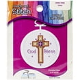 thumbnail image 2 of Janlynn 2.5" Oval Mini Counted Cross Stitch Kit, 18 Count, 2 of 2